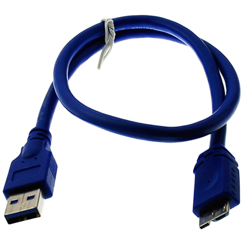 Кабель DROBAK USB 3.0 AM–Micro USB Тип B 0.5 м Blue (212681) Тип USB - micro USB 3.0