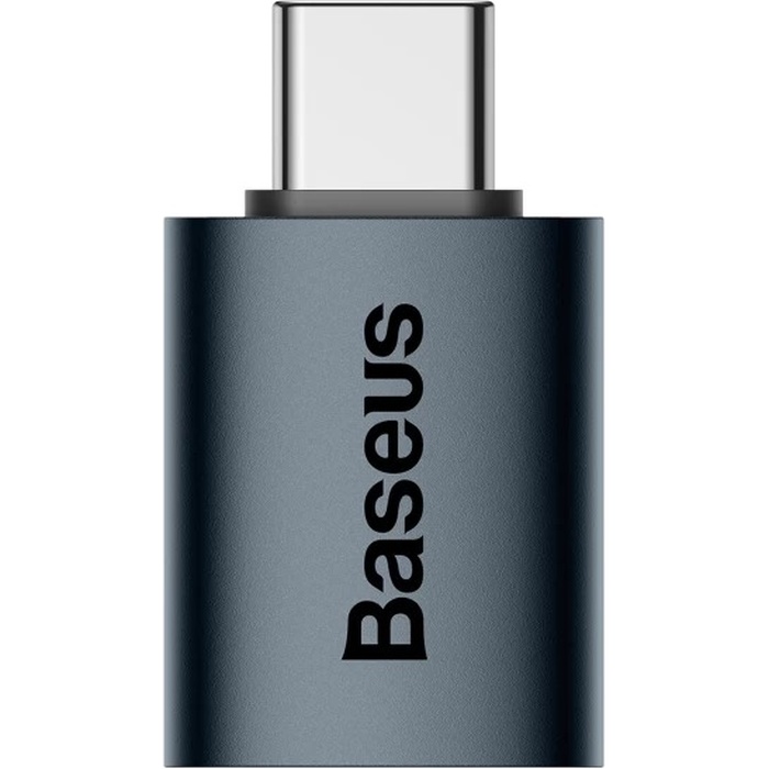 Адаптер BASEUS Ingenuity Mini OTG Type-C to USB-A 3.1 Blue (ZJJQ000003) Дополнительно поддержка USB 3.1; скорость передачи данных до 10 Гбит/с