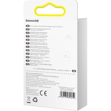 Адаптер BASEUS Ingenuity Mini OTG Type-C to USB-A 3.1 Blue (ZJJQ000003)