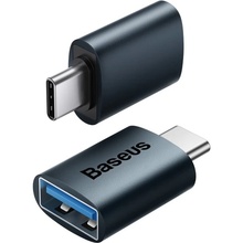 Адаптер BASEUS Ingenuity Mini OTG Type-C to USB-A 3.1 Blue (ZJJQ000003)