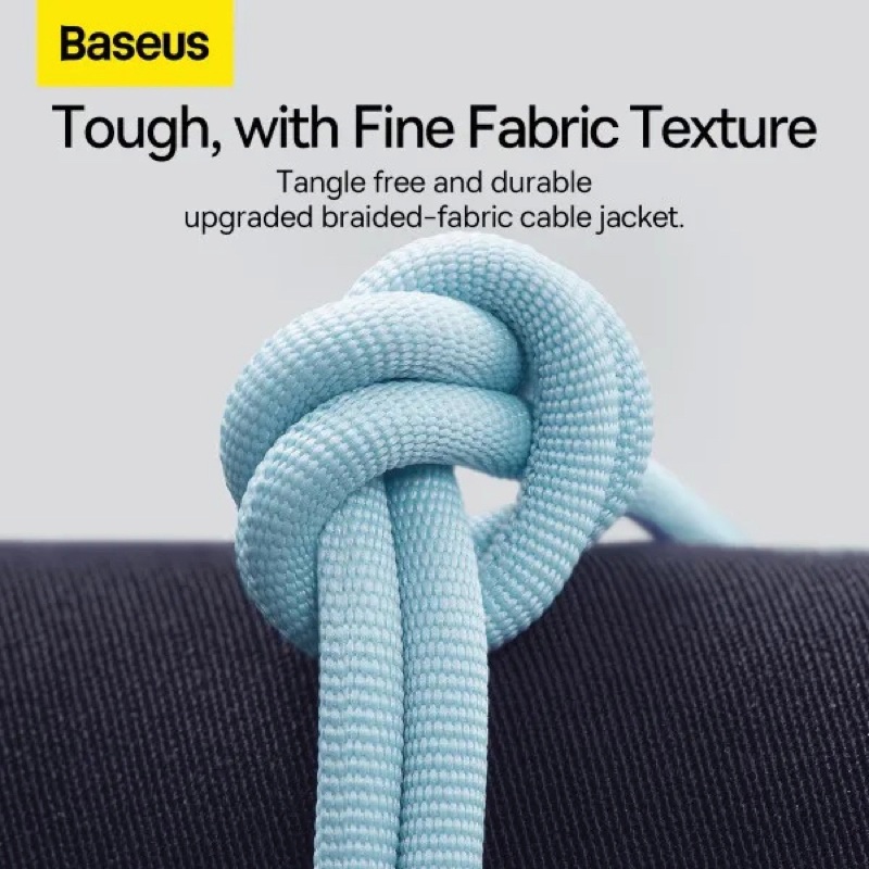 Изображение Кабель BASEUS Gem Fast-Charging Data Cable USB-C to Lightning 20W 1 m Galaxy Blue (P10373001311-00)