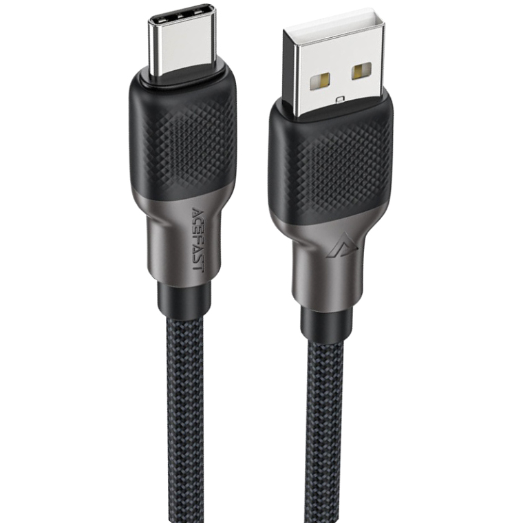 Кабель ACEFAST C10-04 USB to Type-C 3A 1.2 m Black (6974316283126)