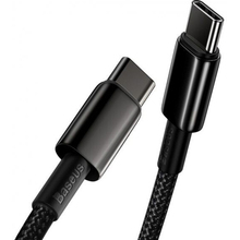 Кабель BASEUS 100W USB Type-C to USB Type-C 2 м CATWJ-A01 Black (947514)