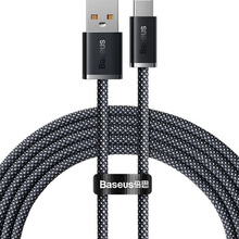 Кабель BASEUS USB - USB Type-C 2 м Dynamic Series Grey (CALD000716)