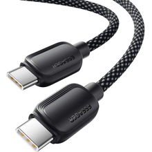 Кабель ESSAGER USB-C - USB-C 100W 3.0 м Black (EXCTT1-WLC01-P)