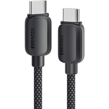 Кабель ESSAGER USB-C - USB-C 100W 3.0 м Black (EXCTT1-WLC01-P)