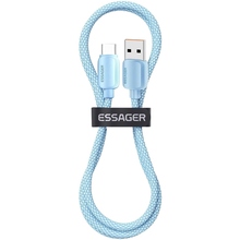 Кабель ESSAGER USB 2.0 AM - USB-C 100W 2.0 м Blue (EXC7A-WLA03-P)