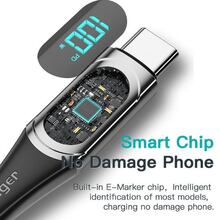 Кабель ESSAGER USB Type-C - USB Type-C 100W 2 м Black (ES-XCTT1-YDA01)