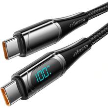 Кабель ESSAGER USB Type-C - USB Type-C 100W 2 м Black (ES-XCTT1-YDA01)