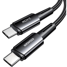 Кабель ESSAGER USB Type-C - USB Type-C 240W 1 м Black (EXCTT3-CG0G-P)