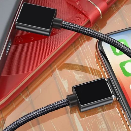 Кабель ESSAGER Magnetic USB - micro-USB 1 м Black (EXCCXM-ML01) Підсвітка False