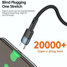 Кабель ESSAGER USB Type-C - USB Type-C 100W 2 м Blue (EXCTT1-XCA03)