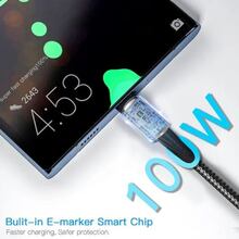 Кабель ESSAGER USB Type-C - USB Type-C 100W 1 м Black (EXCTT1-CG01)