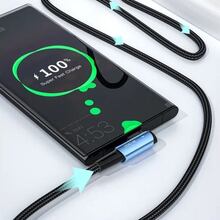 Кабель ESSAGER USB Type-C - USB Type-C 100W 3 м Black (EXCTT1-CGWTC01)