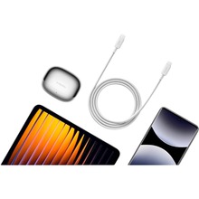 Кабель XIAOMI Braided USB Type-C - USB Type-C 6A 1 м White (BHR087KGL)