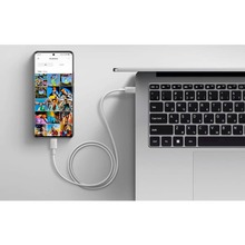 Кабель XIAOMI Braided USB Type-C - USB Type-C 6A 1 м White (BHR087KGL)