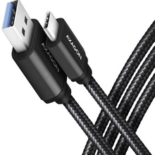Кабель AXAGON USB Type-C - USB 3.2 1M Black (BUCM3-AM10AB)