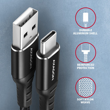Кабель AXAGON USB Type-C - USB 2.0 1M Black (BUCM-AM10AB)