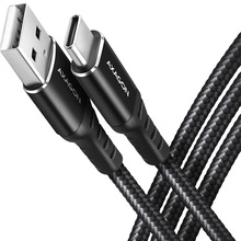Кабель AXAGON USB Type-C - USB 2.0 1.5M Black (BUCM-AM15AB)