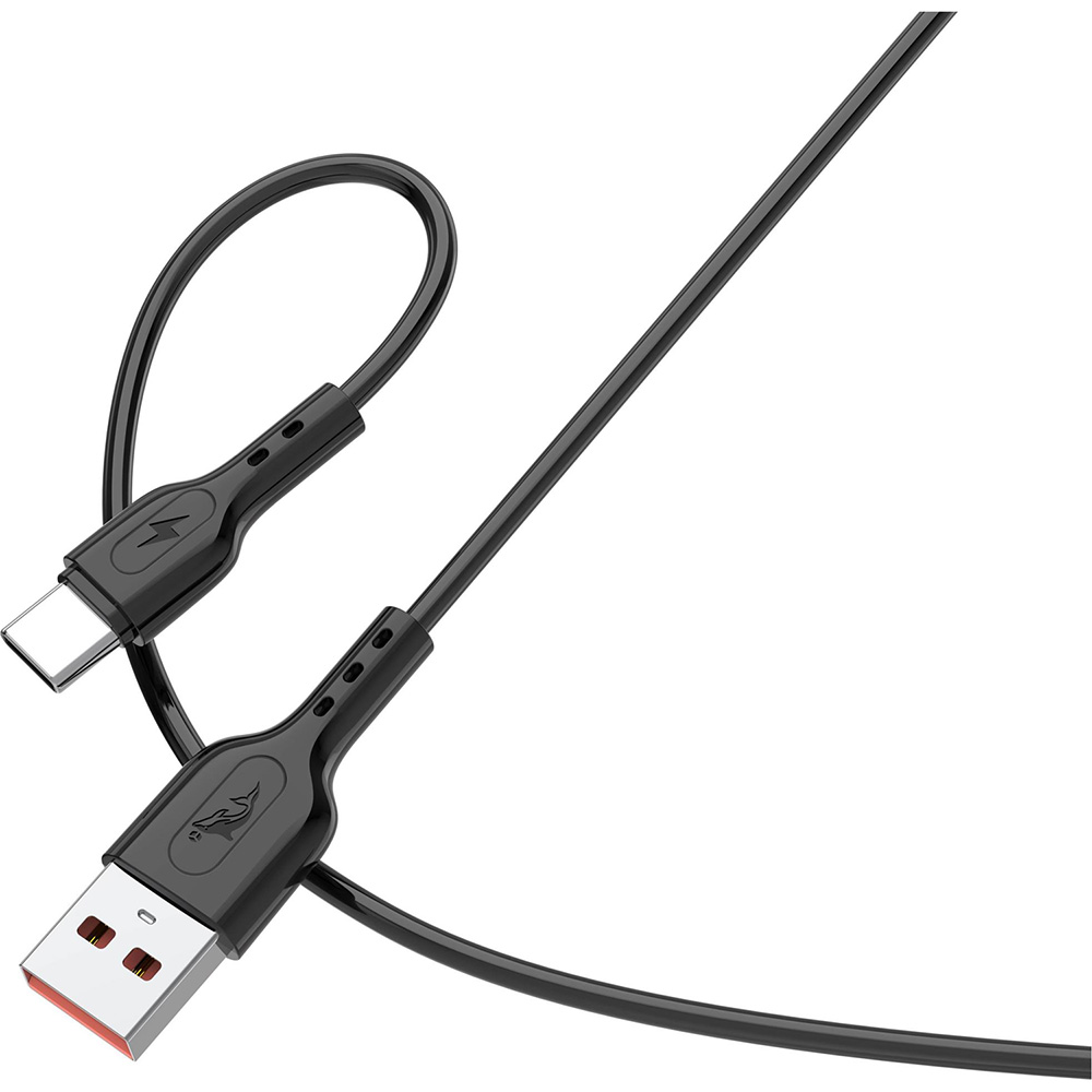 Кабель SKYDOLPHIN S66T USB - USB Type-C 1 м Black (SDUSB-000650)