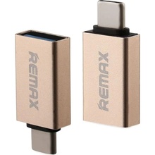 Адаптер REMAX Glance USB-USB Type-C RA-OTG1 Gold (6954851289753)