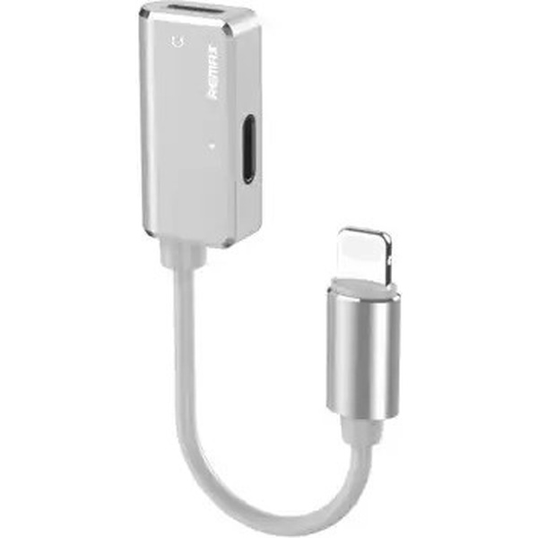 Адаптер REMAX RL-LA02i Enjoy 2in1 Lightning-2 Lightning 12см White (6954851298007)