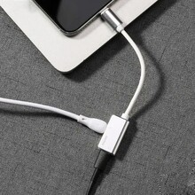 Адаптер REMAX RL-LA02i Enjoy 2in1 Lightning-2 Lightning 12см White (6954851298007)