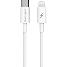 Кабель WK WDC-168 USB Type-C - Lightning M/M 1 м 20W White (6941027631652)