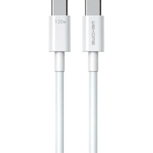 Кабель WK WDC-175 USB Type-C - USB Type-C M/M 1.2 м 20 W White (6941027640012)