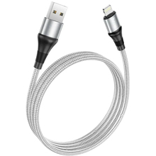 Кабель HOCO X50 Excellent USB - Lightning 1 м Grey (6931474734204)