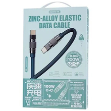 Кабель REMAX RC-C055 Wefon USB Type-C - USB Type-C M/M 20W 1.2 м Grey (6954851206057)