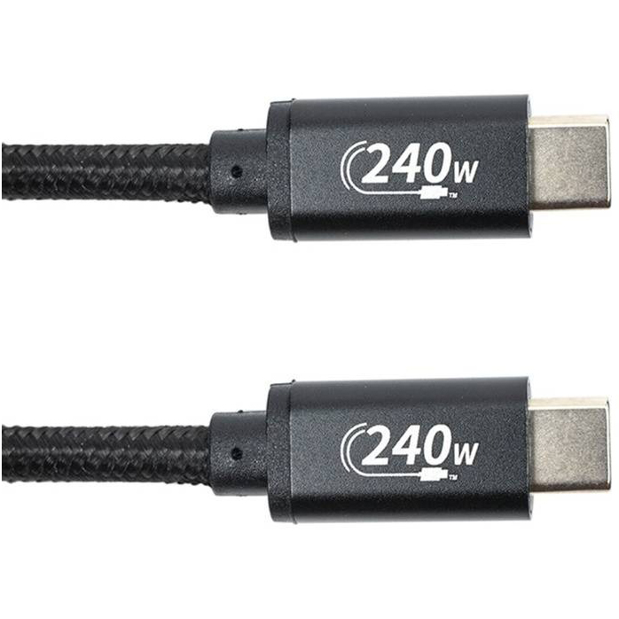 Кабель SAN GUAN USB Type-C - USB Type-C M/M PD 240W 3 м Black (CA914128)