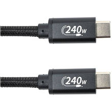 Кабель SAN GUAN USB Type-C - USB Type-C M/M PD 240W 3 м Black (CA914128)