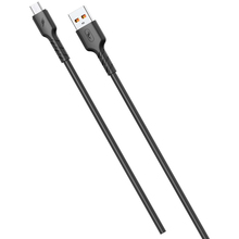 Кабель SKYDOLPHIN S07V TPE High Elastic Line USB - micro USB M/M 1 м Black (SDUSB-000598)