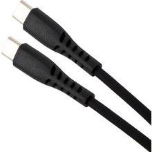 Кабель VINGA USB Type-C - USB Type-C 2.0m 60W Silicon Black (VCDCCC262SB)