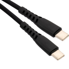 IT Кабель VINGA USB Type-C - USB Type-C 2.0m 240W Chip Silicon Black (VCDCCC2242SB)