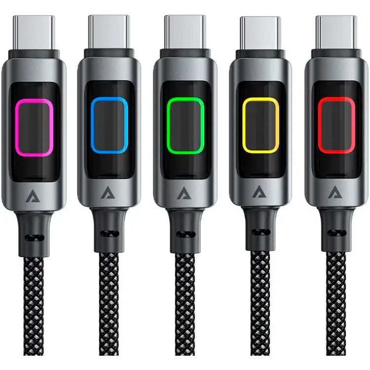 Кабель ACEFAST USB 2.0 AM to USB-C 1.2 м Black (6974316284673) Длина 1.2