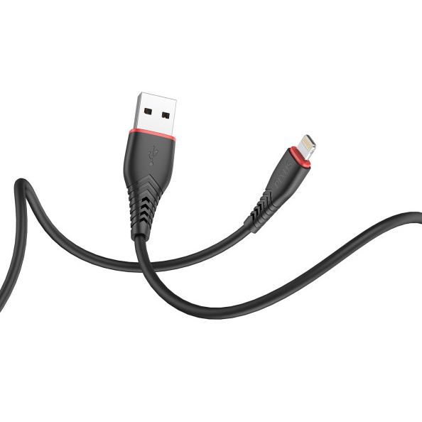 Кабель PIXUS Start USB - Lightning 1 м Black (4897058531350) Подсветка False