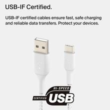 Кабель BELKIN USB - USB Type-C 1 м White (CAB002BT1MWH)