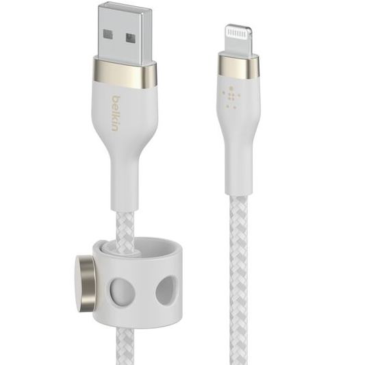 Фото 4 Кабель BELKIN USB - Lightning 1 м White (CAA010BT1MWH)