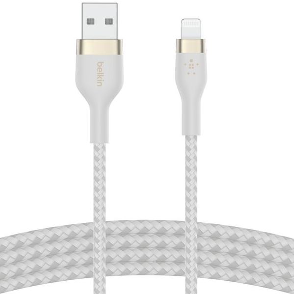 Кабель BELKIN USB - Lightning 1 м White (CAA010BT1MWH)
