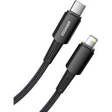 Кабель ESSAGER USB-C to Lightning 2м 20W Black (EXCTL-CGA01)