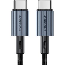 Кабель CHOETECH USB-C to USB-C PD60W 2 м Black (6932112105035)