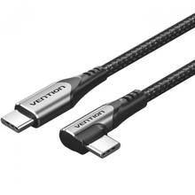 Кабель VENTION USB-C to USB-C 0.5 м Gray Aluminum Alloy (TRAHD)