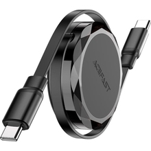Кабель ACEFAST USB-C to USB-C C13-03 60W dual retraction 0.8 м Black (6974316280132)