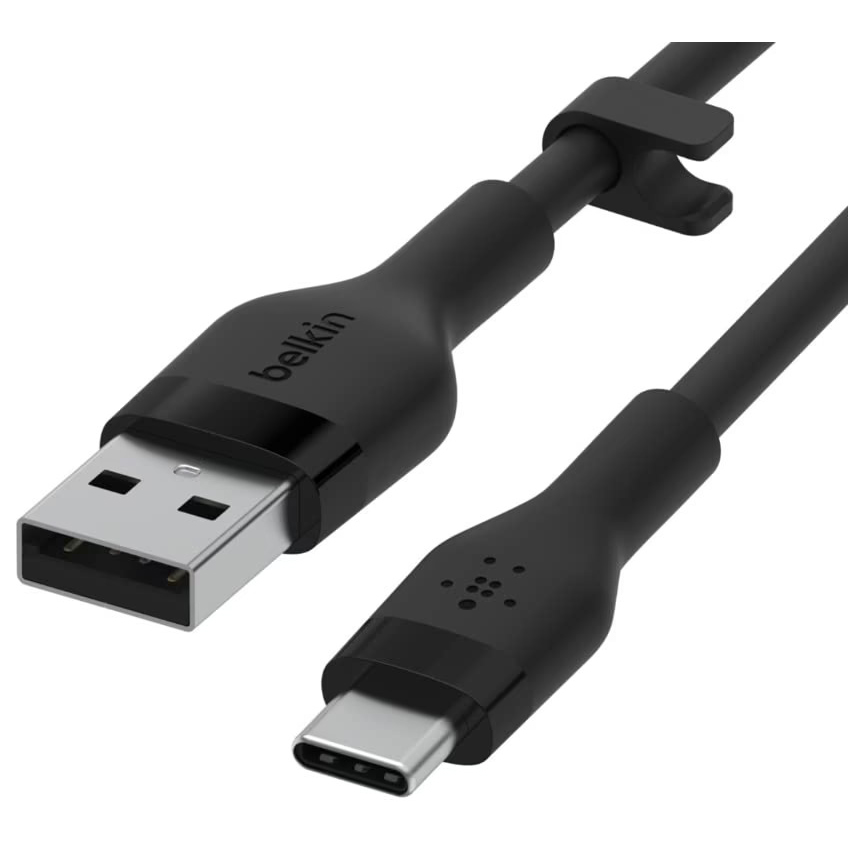 Фото 4 Кабель BELKIN USB-A > USB-C 3 м 15 Вт Type-C black (CAB008BT3MBK)