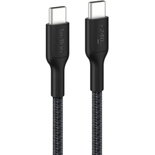 Кабель BELKIN USB-C > USB-C 1 м 240 Вт Type-C black (CAB025HQ1MBK)