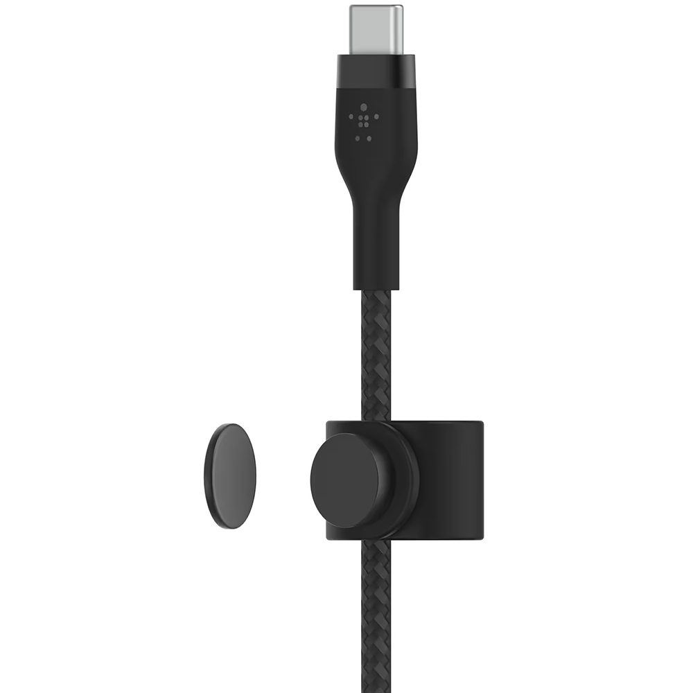 Кабель BELKIN USB-C > USB-C 1 м 60 Вт Type-C black (CAB011BT1MBK) Подсветка False