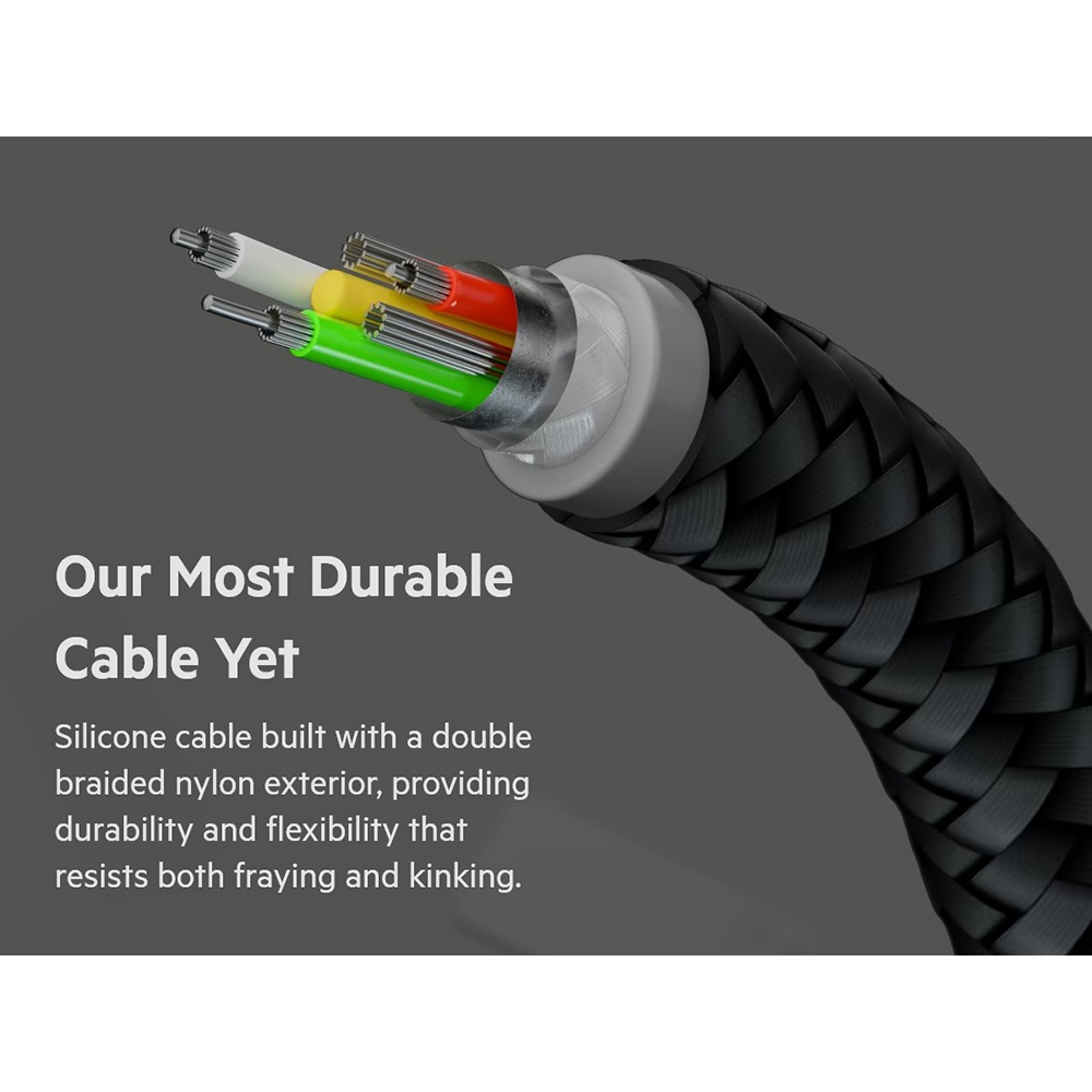 Фото 20 Кабель BELKIN USB-C > USB-C 1 м 60 Вт Type-C black (CAB011BT1MBK)