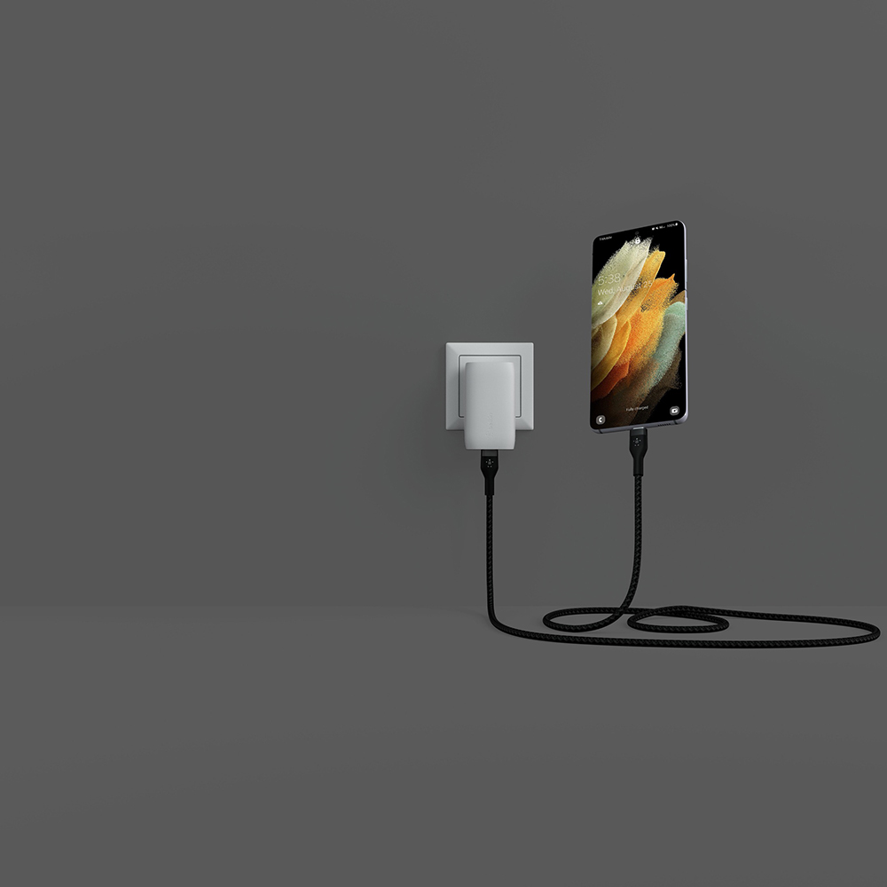 Изображение Кабель BELKIN USB-C > USB-C 1 м 60 Вт Type-C black (CAB011BT1MBK)